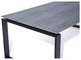 Set 4 scaune din ratan Gabriela și masă neagră Strong - Bonami Essentials