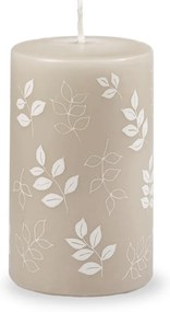 Lumânare Unipar Pure Beauty, durată ardere 40 h, gri - bej