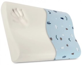 HUSA de schimb / Fata de perna - Perna pentru copii 24+ luni Albastra - Bumbac 100%