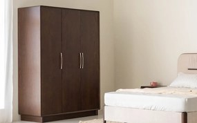 Dulap lemn masiv nuc Cooper, 140 × 62 × 198 cm
