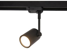 Spot directionabil pentru sina trifazata MAXLIGHT, OTIUM negru