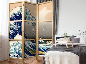 Paravan japonez - Great Wave in Kanagawa I