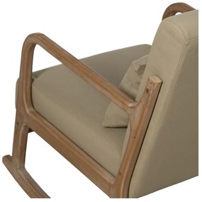 Fotoliu bej balansoar Weave – Ixia