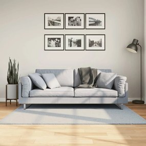 vidaXL Covor HUARTE, fir scurt, moale și lavabil, albastru, 120x170 cm