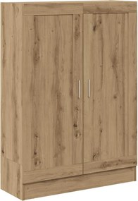 vidaXL Bibliotecă, stejar artizanal, 82,5x30,5x115 cm, lemn prelucrat