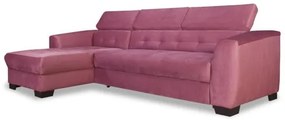 Coltar extensibil Karma Stanga, 5 Locuri, Mov, 291 x 177 x 86 Cm