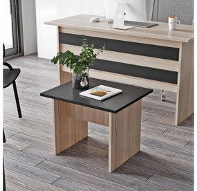 Măsuță de cafea Libepi 1 (stejar + negru) . 1093206