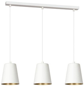 Suspensie Milagro 3 White / Gold 414/3 Emibig Lighting, Modern, E27, Polonia