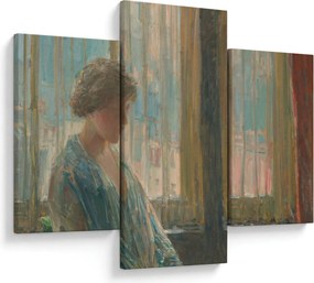 Tablou - Childe Hassam, The New York Window, reproducere (90x60 cm)