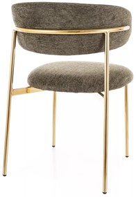 Scaun Elton olive/auriu Raven78