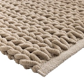 Covoraș de baie maro deschis 50x80 cm Ariel – douceur d'intérieur