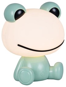 Lustră pentru copii verde LED Hopper – Trio