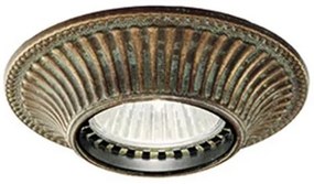 Spot incastrabil cu aspect antique brass diametru 10cm MINI 208.07.OO