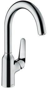 Baterie de bucatarie monocomanda, Hansgrohe, Focus, M42 220, crom