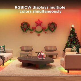 Bandă Govee Wi-Fi RGBICW Smart PRO LED 5m MATTER extra durabilă