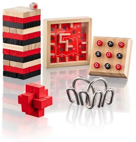 Joc de logica - Set mini jocuri, 5 in 1