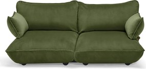 Canapea modulară Sumo, catifea medie, culori multiple - Fatboy Culoare: verde inchis