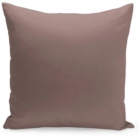 Față de pernă singură culoare în culoarea cacao 50x60 cm