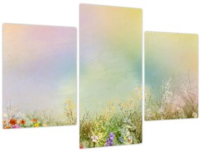 Tablou - Pajiște pictată 2 (90x60 cm)