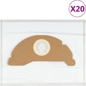 vidaXL Saci de aspirator pentru Karcher A2004, 20 buc.