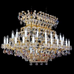 Candelabru XXXL design LUX Cristal Bohemia Exclusive MARIA TEREZIA CE