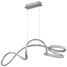 Lustra LED suspendata 4000K SWIRL nichel