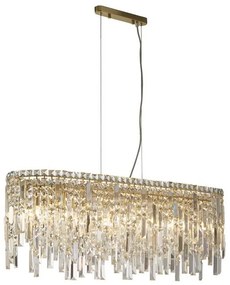 Candelabru oval cristal design lux decorativ Belle 8L