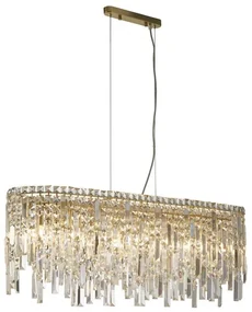Candelabru oval cristal design lux decorativ Belle 8L