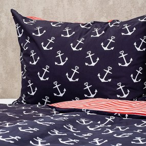 Lenjerie de pat din bumbac 4Home Marine, 140 x 200 cm, 70 x 90 cm
