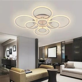 Lustra LED Cu Telecomanda, Elit's Esn Q38/8, 150w