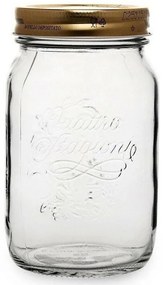Bormioli Rocco Borcan de sticlă cu capac QuattroStagioni, 1 l, 1000 ml