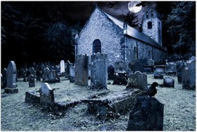 Tablou - Noapte întunecată (90x60 cm)