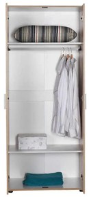 Dulap Haine Adore Trendline cu 2 usi si umeras, 80 x 187 x 47 cm