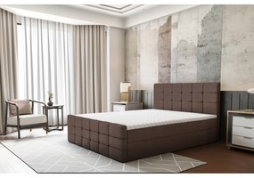 Pat boxspring, 160x200, maro, BEST