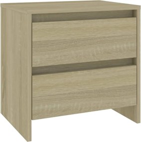 vidaXL Noptieră, stejar sonoma, 45x34,5x44,5 cm, PAL
