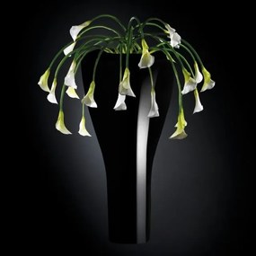Aranjament floral super elegant, LUX LOS ANGELES IN SHINY VASE, negru 160cm 1141244.96