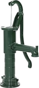vidaXL Pompă de apă manuală de grădină, fontă