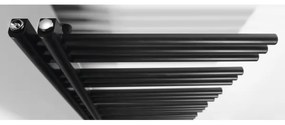 Sapho - Radiator pentru baie DORLION 400W/230V 50x120 cm negru mat