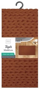 Covoraș de baie teracotă 50x80 cm Ariel – douceur d'intérieur