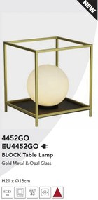Veioza/Lampa de masa design decorativ Block
