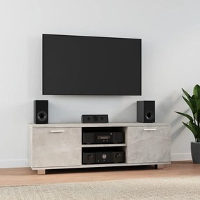 Comoda TV, gri beton, 120x40,5x35 cm, lemn compozit 1, Gri beton, 120 x 40.5 x 35 cm