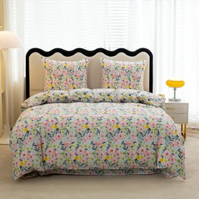 Lenjerie de pat din microfibra GARDENIA, colorata Dimensiune lenjerie de pat: 70 x 80 cm | 140 x 200 cm