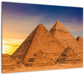 Tablou - Piremidele din Egipt (70x50 cm)