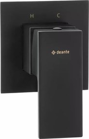 Baterie dus monocomanda incastrata Deante Anemon negru