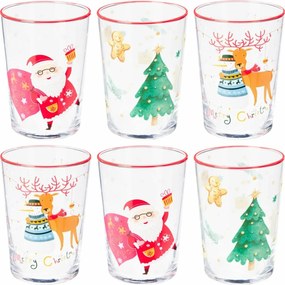 Set de 6 pahare de Crăciun Winter Cheer 510 ml