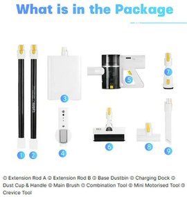 Aspirator vertical fara fir Xiaomi Lydsto H4, 1000W, 25 kPa, 0.4 l, 3 trepte, Autocuratare, Autonomie pana la 60 min, Alb