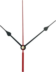 SENTOP | Ace de ceas din aluminiu negru - design în formă de lacrimă 11,5 / 8,5 cm