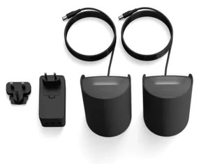 Philips Hue PLAY Wall Washer - Set 2x corp de iluminat LED RGBW reglabil, LED/20W/230V, 2000–6500K, negru