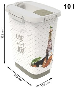 Recipient pentru hrană animale de companie 10 l Cody – Rotho