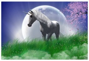 Tablou cu unicorn (90x60 cm)